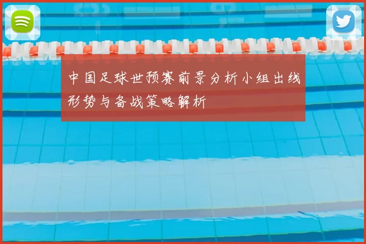 中国足球世预赛前景分析小组出线形势与备战策略解析